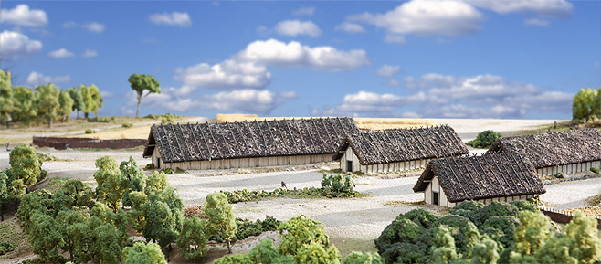 limburgs museum resultaat zebra fotografie maquette middeleeuwen boeren romeinen prehistorie
