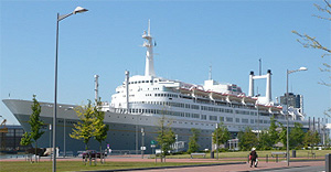 Stoomschip Nieuw Amsterdam Rotterdam