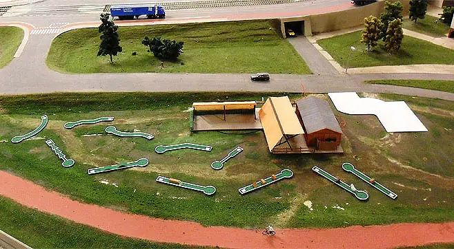 Midget golfbaan parkhaven euromast