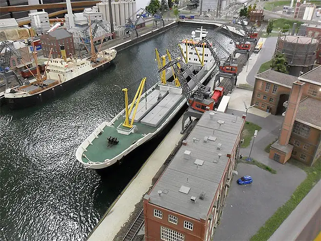 Vrachtschip stadshavens