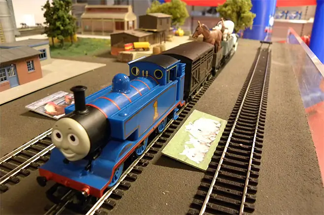 Rangeerbaan thomas trein herfstvakantie