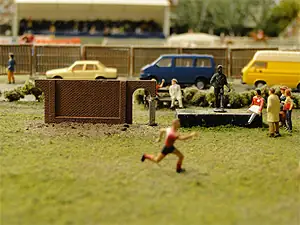 Muurtje van moulijn in miniatuur