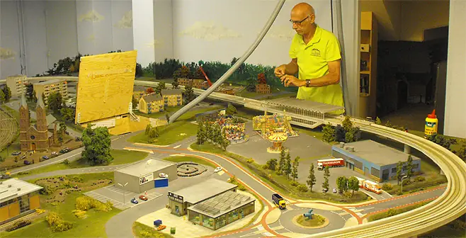 Schoonmaak stofzuiger reparatie miniatuurwereld
