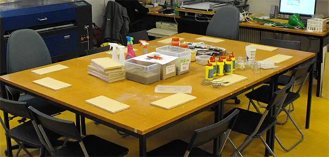 Kinderfeestje workshop landschap bouwen