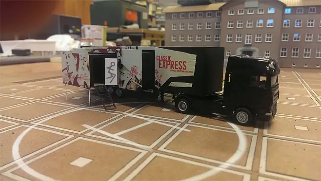Classic express van ghent kazerne exercitie drukknop film geluid Ahoy