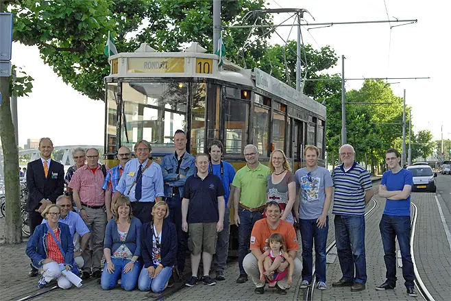 Tramrit personeel miniworld romeo trammuseum rotterdam