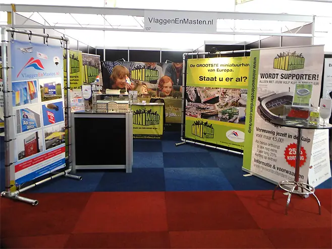 Port Exhibition Rotterdam Miniworld verbouwing schoonmaak