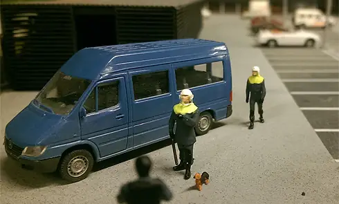 Politie Rotterdam Bumper