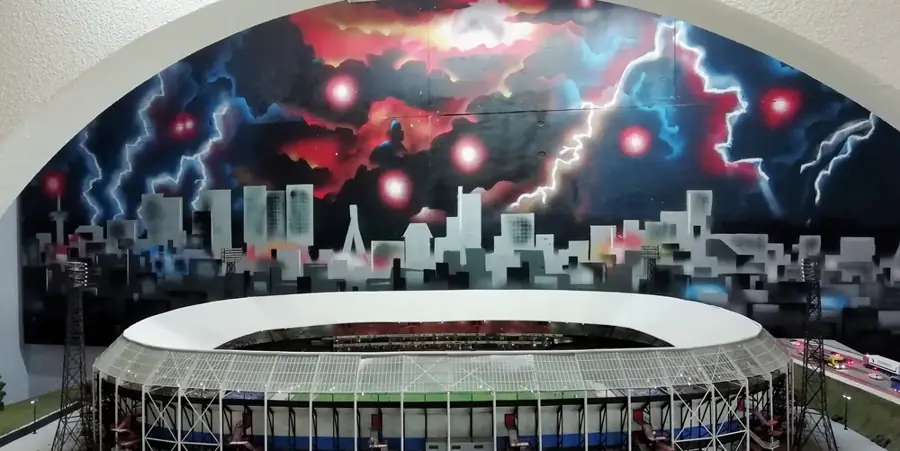 Nieuwe achtergrond voor De Kuip