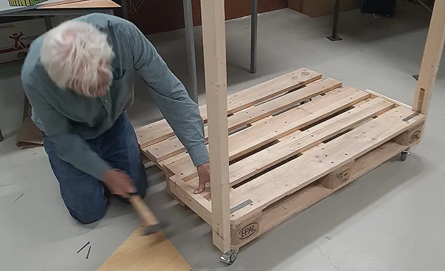 Onderstel voor rangeerbaan