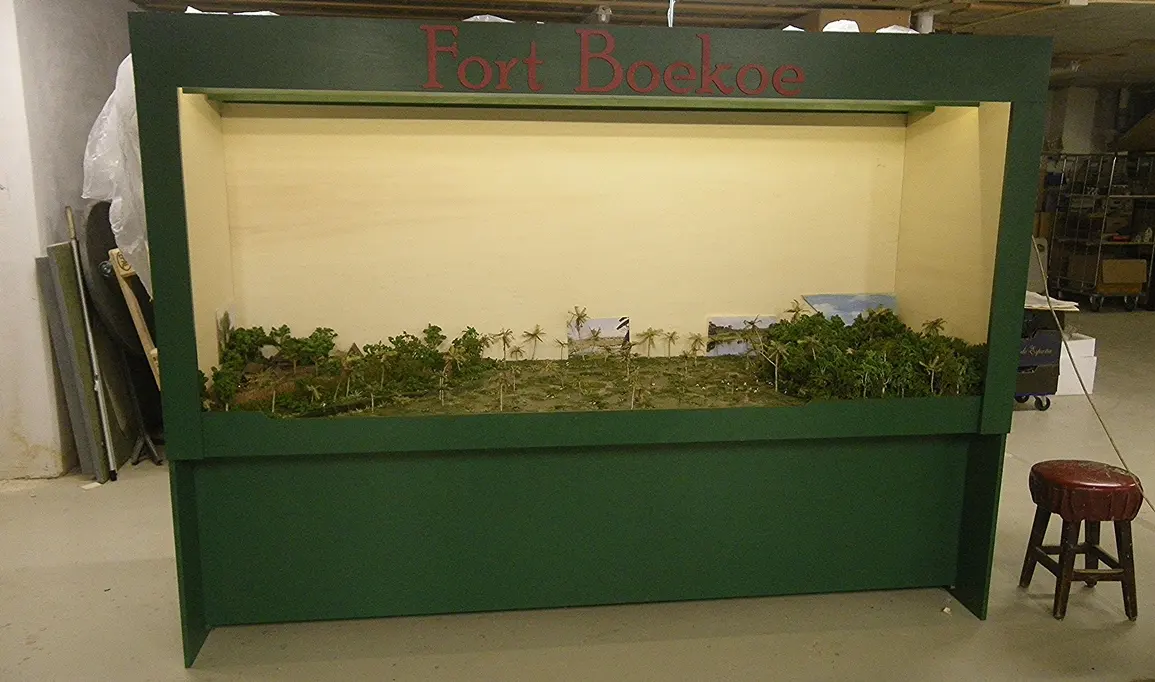 Maquette  voor Suriname Museum