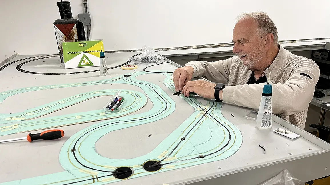 Nieuwe  autotestbaan