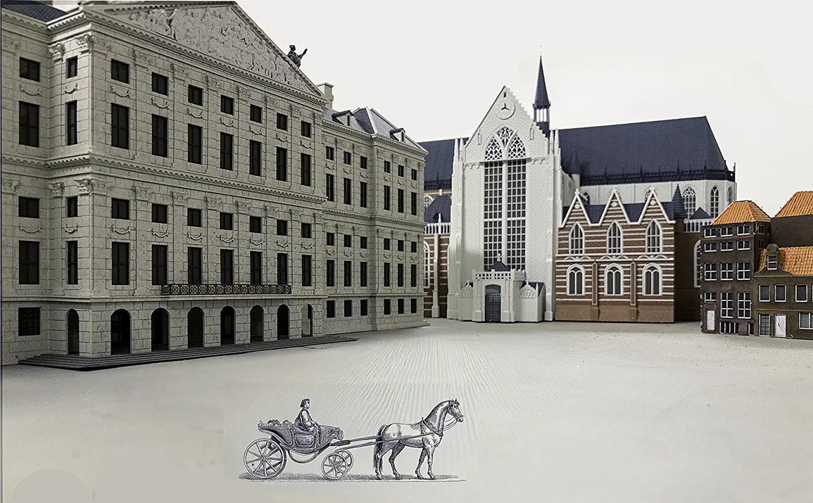 De Dam in 1675
