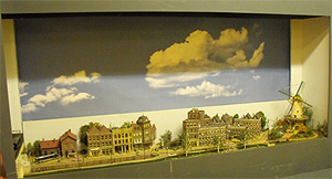 Miniatuurwereld diorama verbouwen beurs miniworld rotterdam