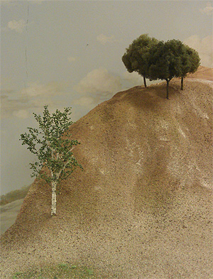 bomen diorama prehistorie limburgs museum