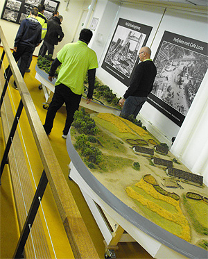 verhuizing diorama limburgs museum vrachtwagen eerste boeren prehistorie