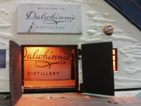 Dalwhinnie Distillery in Invernessshire