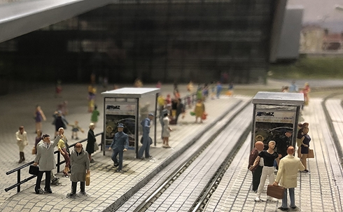 Tramhalte Rotterdam Centraal Miniworld