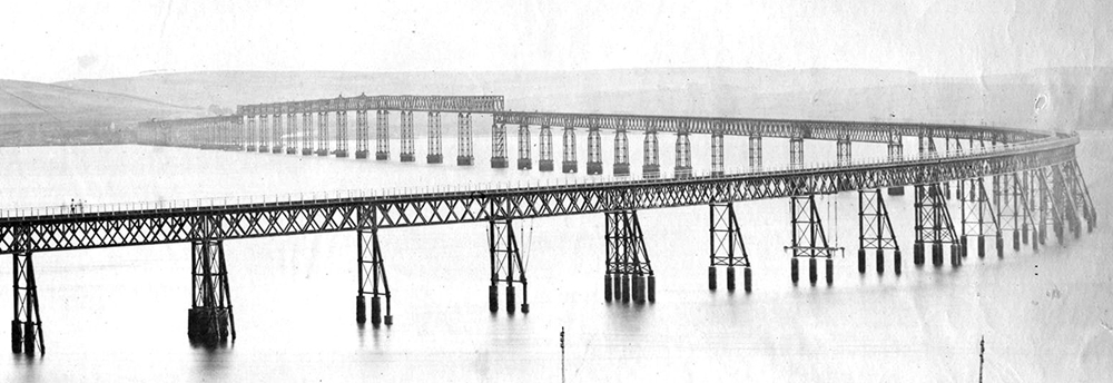 Tay Bridge bij Dundee