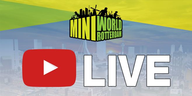 Miniworld Rotterdam Live op YouTube