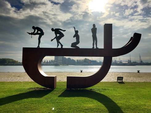 Slavernij monument Rotterdam