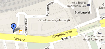 Miniworld Rotterdam Route Plattegrond